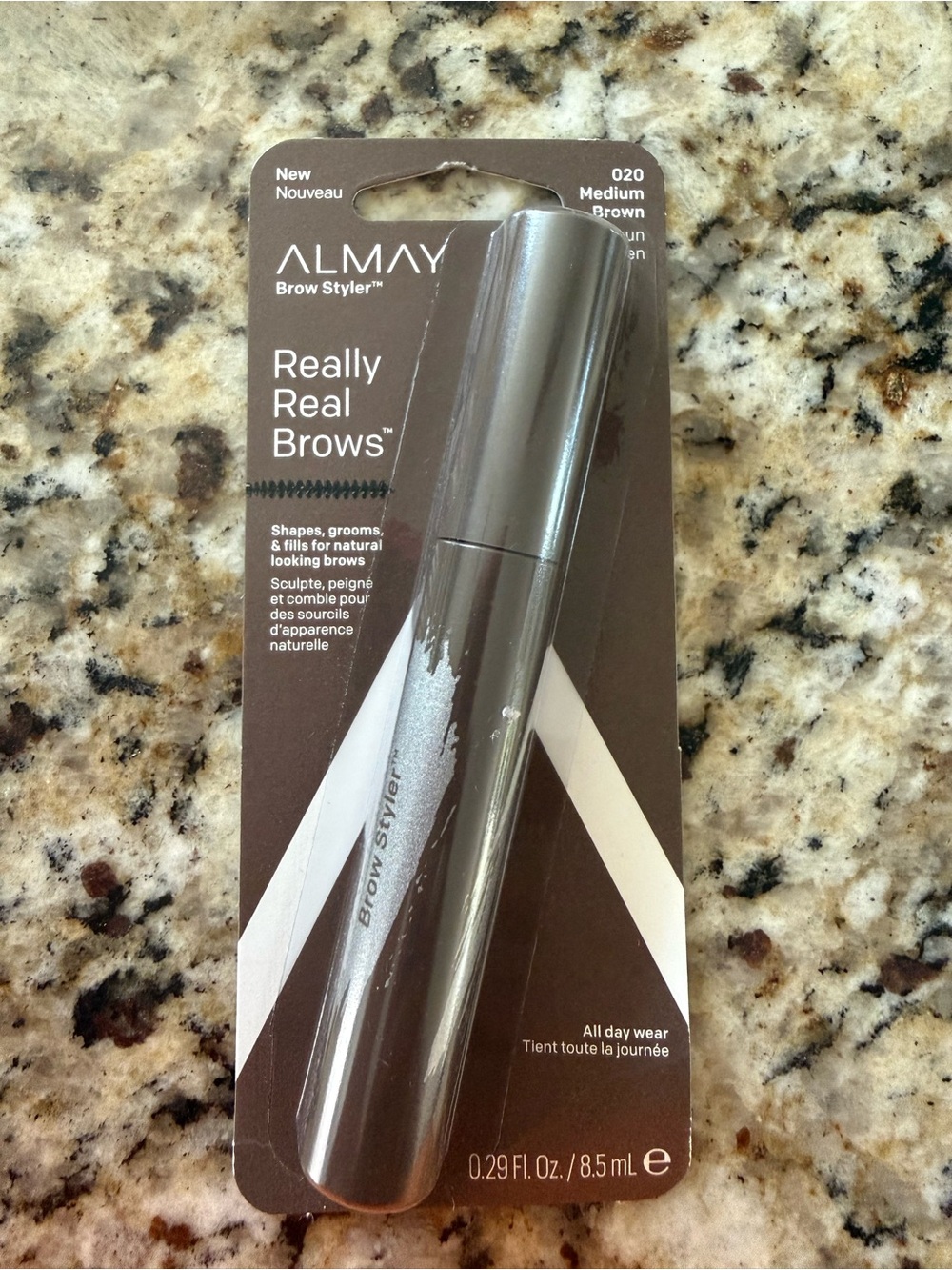 NWT Almay Really Real Brows Brow Styler - Medium Brown
